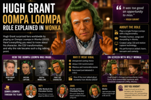 Hugh Grant Oompa Loompa Role Explained in Wonka