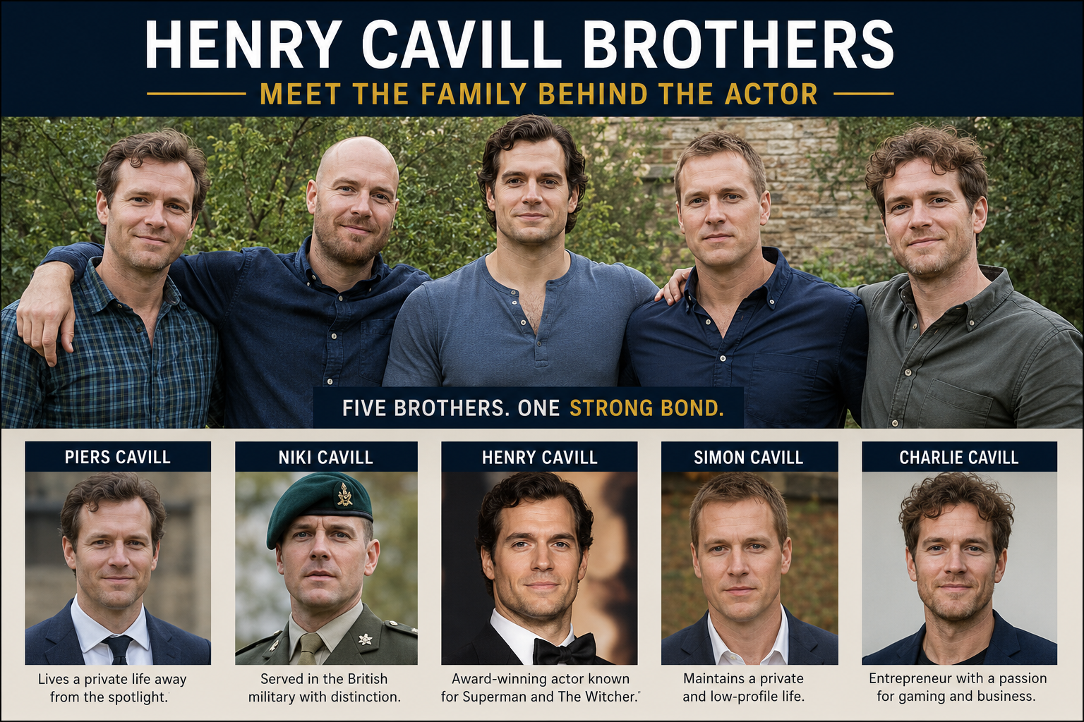 henry cavill brothers