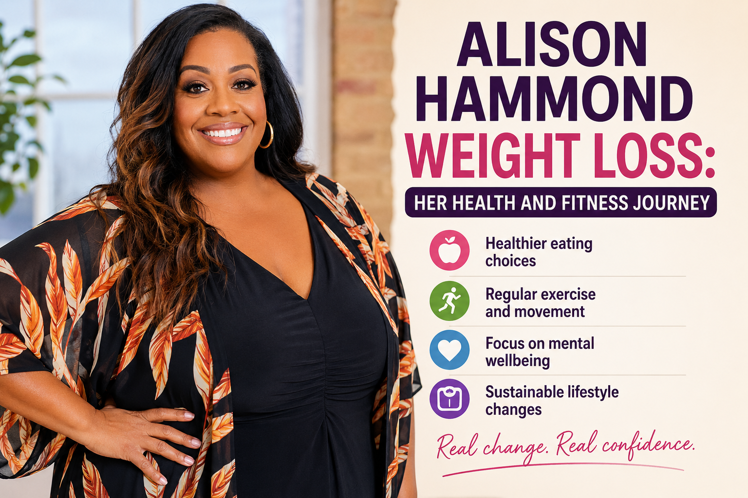 alison hammond weight loss