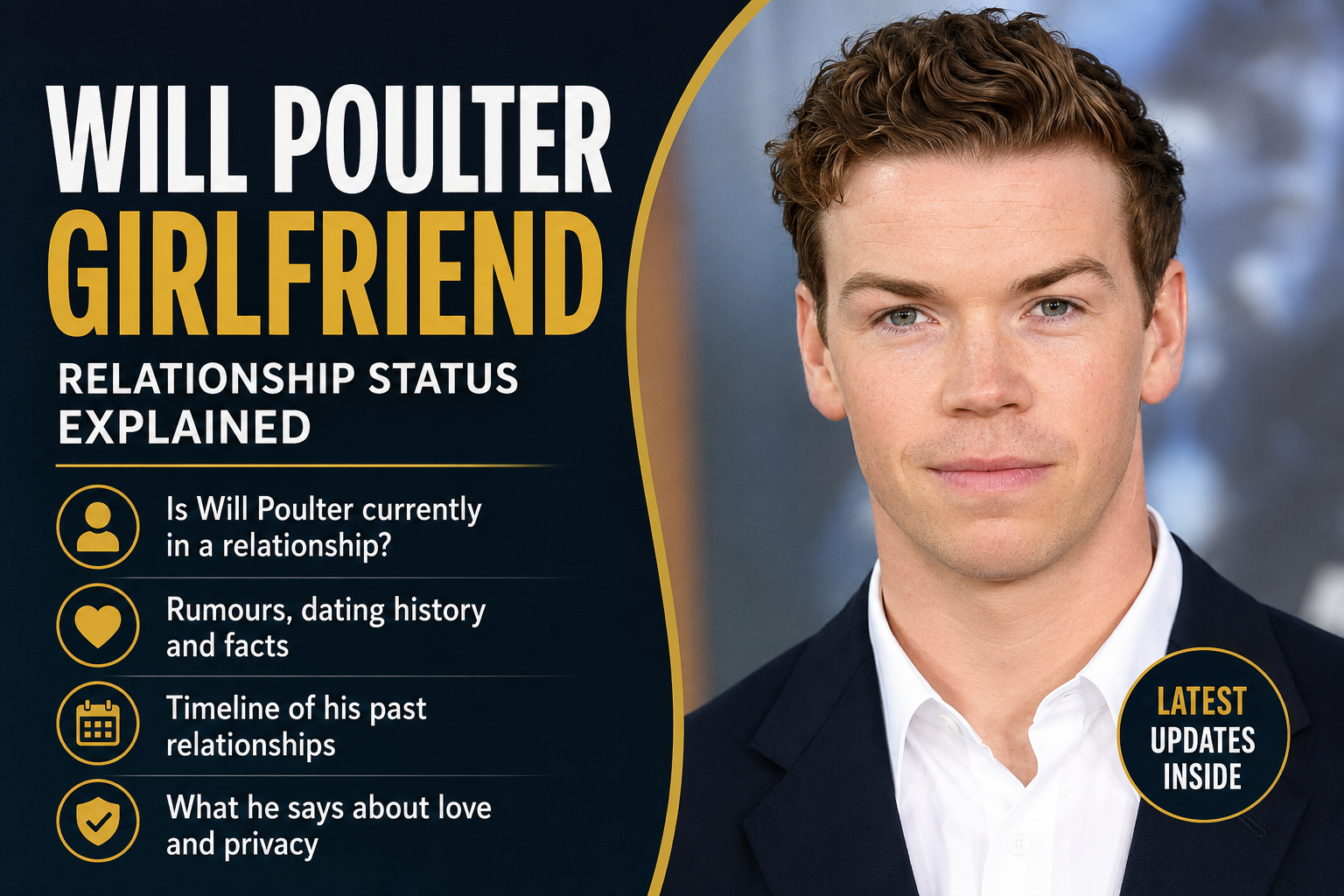 will poulter girlfriend