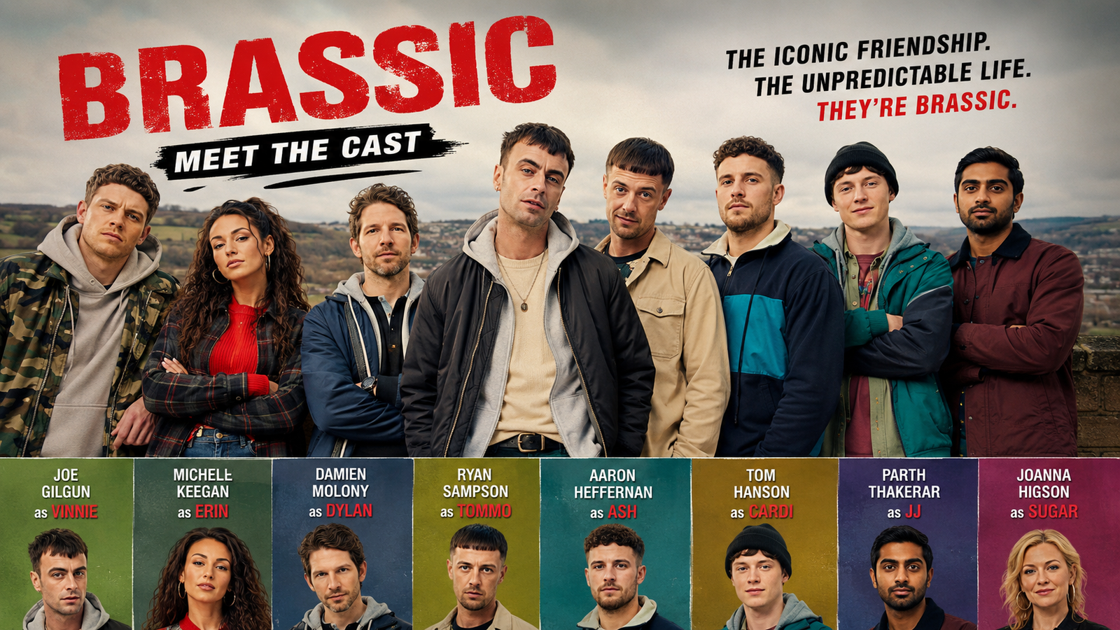 cast of brassic