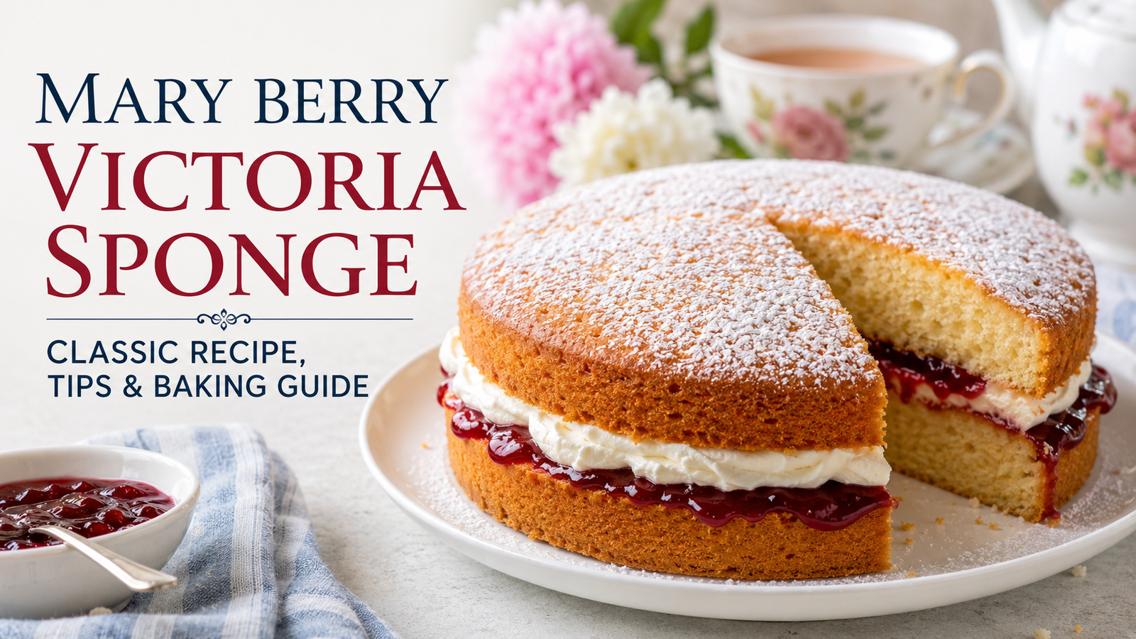mary berry victoria sponge
