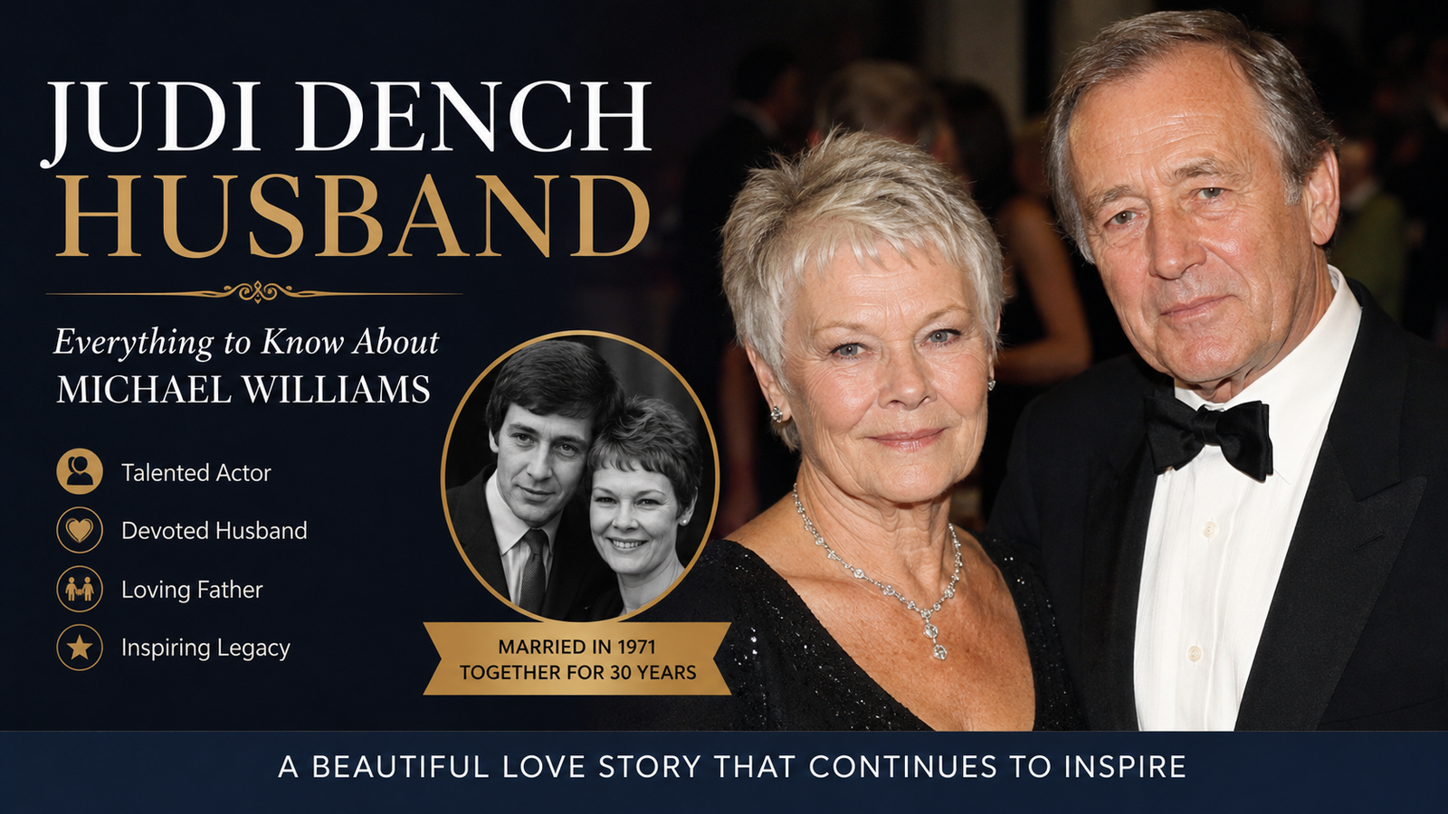 judi dench husband