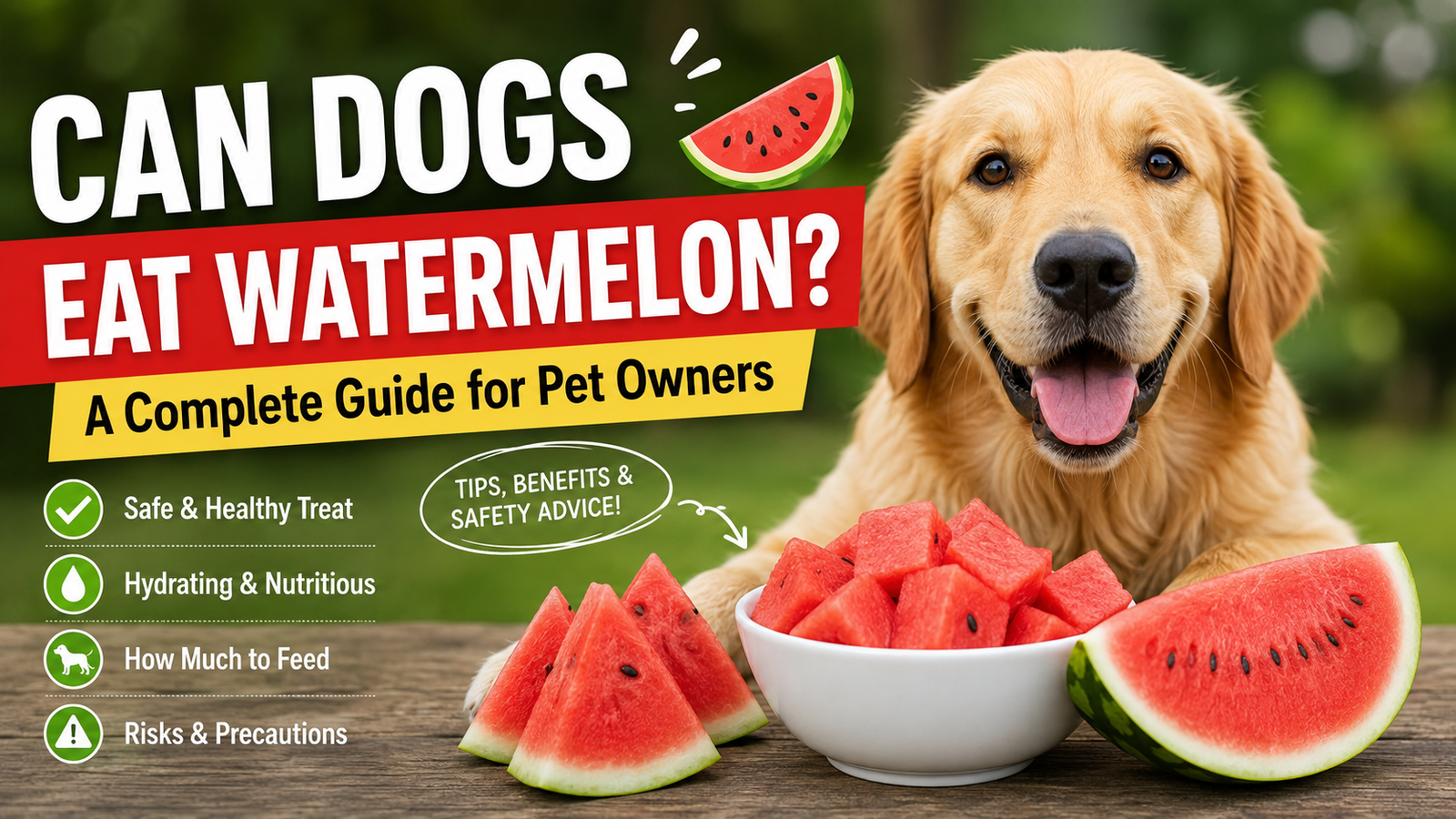 can dogs eat watermelon